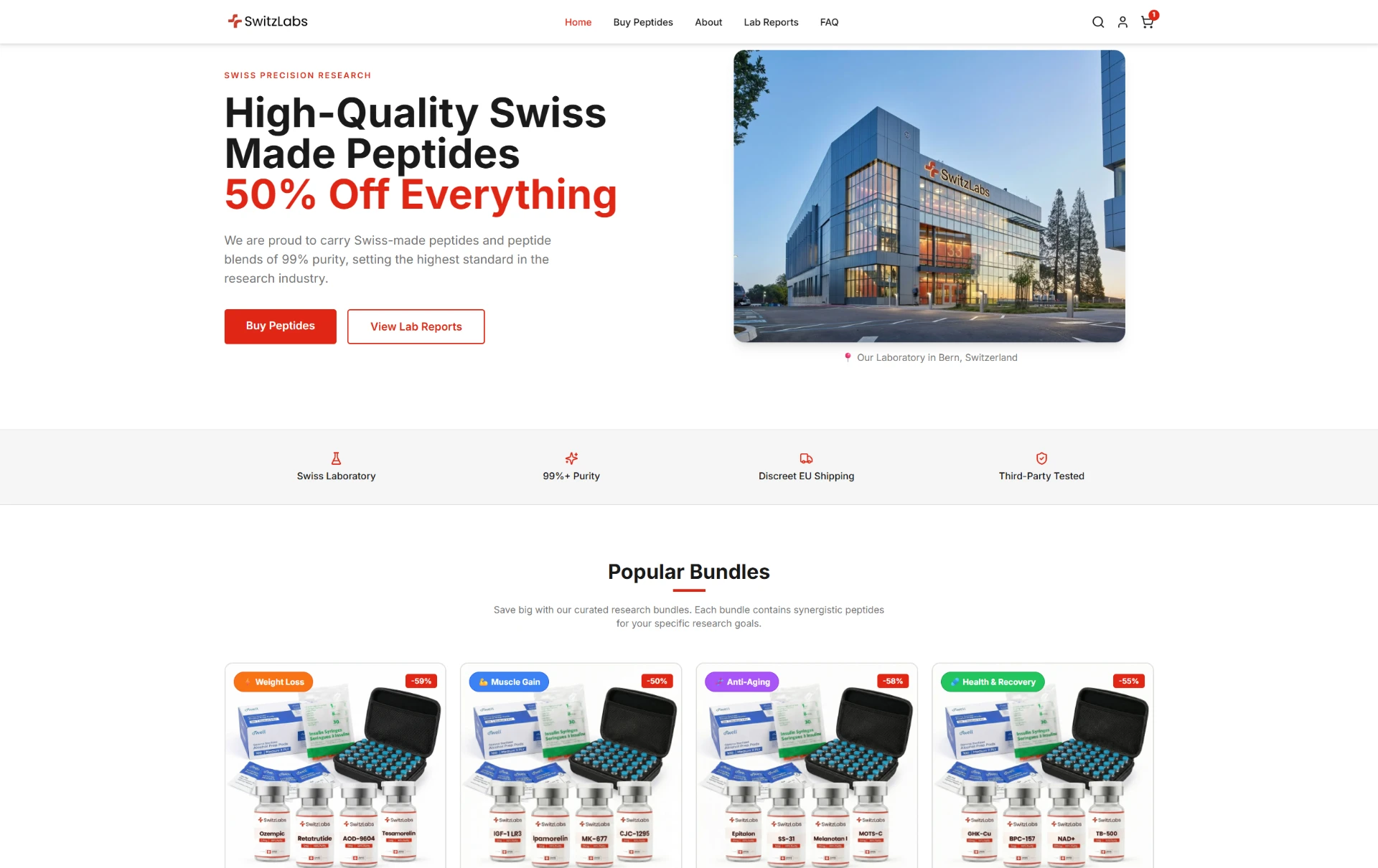 Storefront built by Vialsites