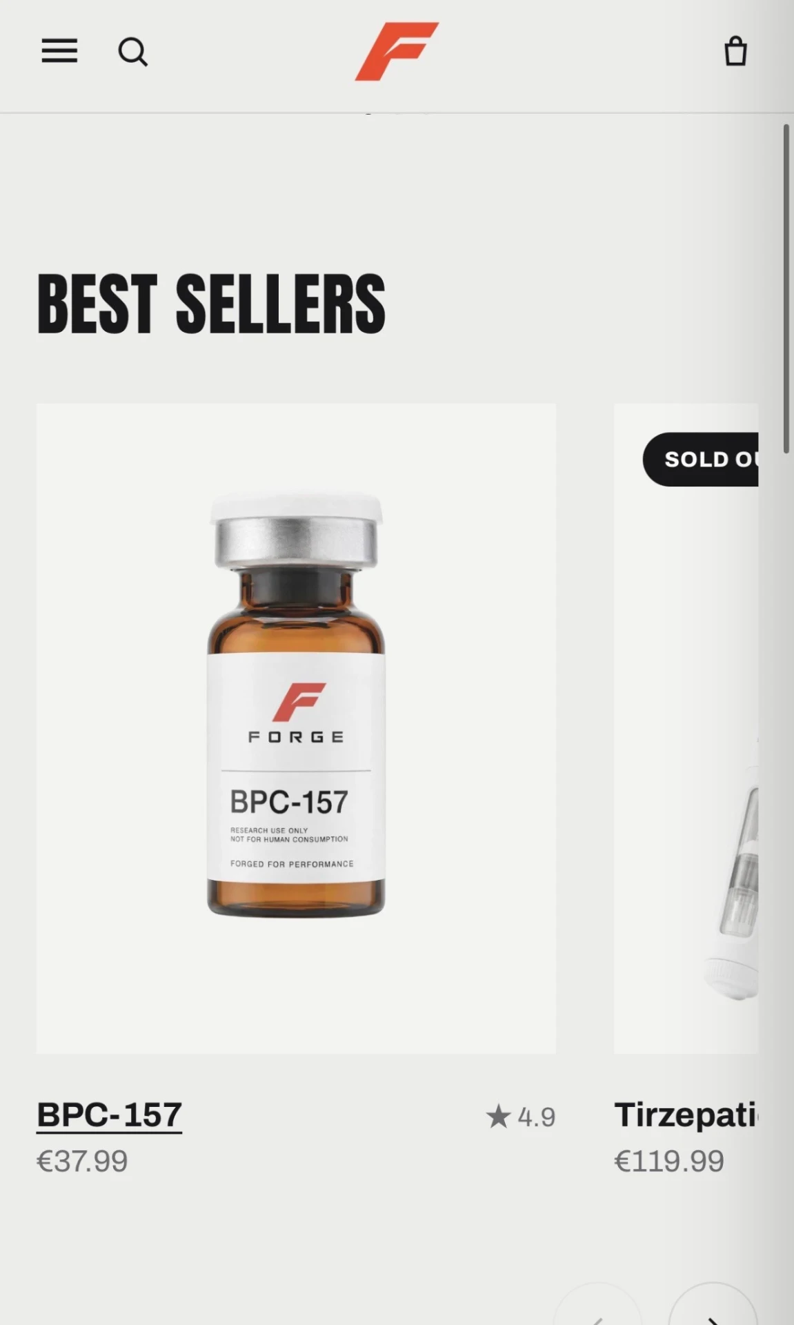 Forge Performance mobile Best Sellers collection